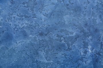 View of blue grunge texture as background