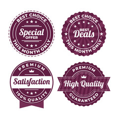 Special offer sale banner element collection set