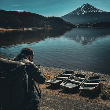 Creating Fujisan timelapse