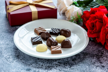 チョコレート　バレンタインイメージ
