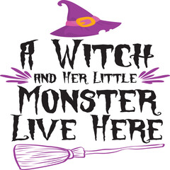 Halloween svg and t-shirt design