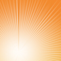 Orange color sunburst background template banner business social media advertising. Abstract sunburst design. Vintage colorful rising sun or sun ray,sun burst retro shiny orange summer background