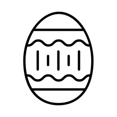 Easter-Egg Isolated Silhouette Solid Line Icon with easter-egg, easter, easter-chocolate, easter-decoration, easter-eggs, easter-tree Infographic Simple Vector Illustration