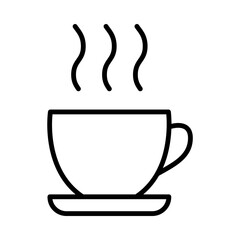 Coffee Isolated Silhouette Solid Line Icon with coffee, barista, beverage, coffee-cup, drink, drinks Infographic Simple Vector Illustration