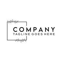 Square Leaf Logo Design