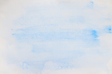 blue brush strokes watercolor abstract background