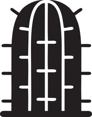 tree icon symbol image vector, illustration of the tree botany in black image