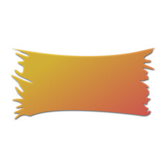 gold star with a sign brush its like frame, Illustration vector graphic, ui or ux mobile, web, design template on your product