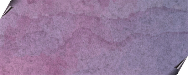 unique background design of paint splashes and brush strokes with transparent media and page curl