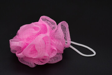 pink lace for women to wash in the bathroom