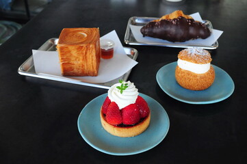 Set of Dessert Dish, Bakery Dessert