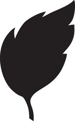 tree icon symbol image vector, illustration of the tree botany in black image