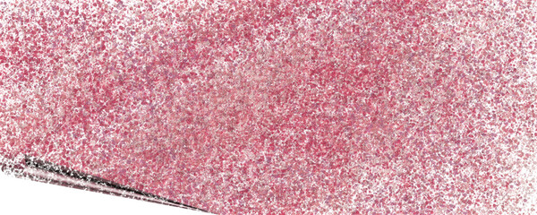 unique background design of paint splashes and brush strokes with transparent media and page curl