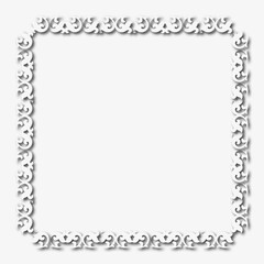 frames in vintage style with elements of ornament, art, pattern, background, texture
