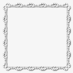 frames in vintage style with elements of ornament, art, pattern, background, texture