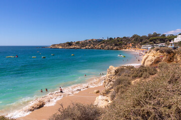 Fototapeta na wymiar Praia dos Aveiros, Albufeira, Algarve, Portugal