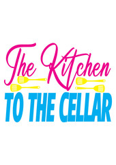 the kitchen to the cellar