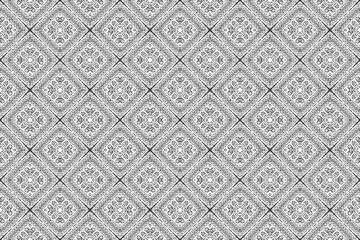 Abstract seamless patterns,batik patterns,seamless batik patterns, seamless wallpaper are designed for use in textile, wallpaper, fabric, curtain, carpet, clothing, Batik,  background, and Embroidery 