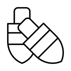 Dreidel Isolated Silhouette Solid Line Icon with dreidel, culture, jewish, judaism, religion, religious Infographic Simple Vector Illustration