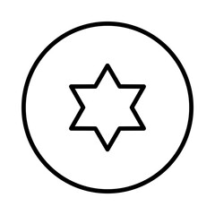 Star Isolated Silhouette Solid Line Icon with star, geometry, maths, school, shape, shapes Infographic Simple Vector Illustration