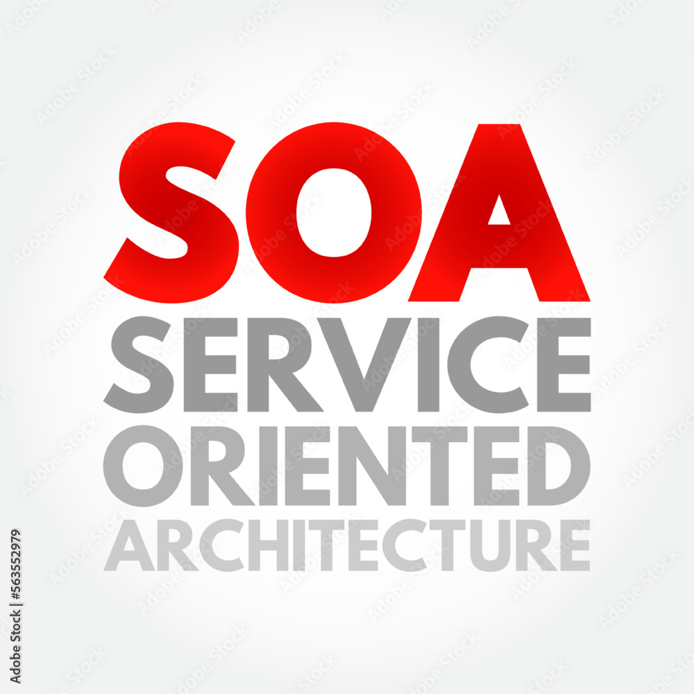 Poster soa - service oriented architecture is an architectural style that supports service orientation, acr