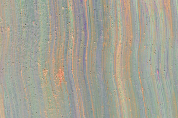 Neon bright colors, repetitive wavy pattern, texture, background. Abstract wallpaper. Copy space.