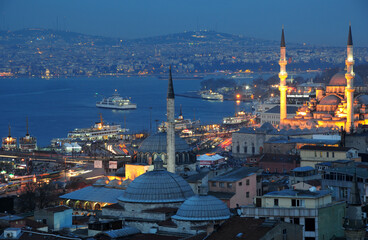 Obraz premium İstanbul and Night