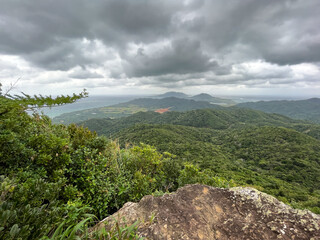 View from Nosoko Mountain, Ishigaki, Okinawa, Japan