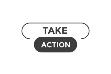 Take action button web banner templates. Vector Illustration
