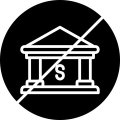 No Bank Icon