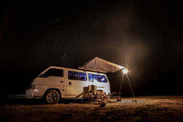 Van Life: Sleeping under the stars in a camper van on working holiday visa in Thailaand