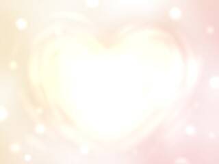 キラキラハートのやさしい背景