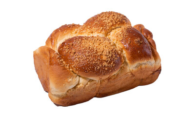challah on a transparent background