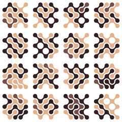 Asemic Glyph writing hieroglyph imitation abstract illustration