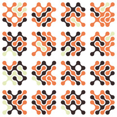 Asemic Glyph writing hieroglyph imitation abstract illustration