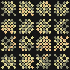 Asemic Glyph writing hieroglyph imitation abstract illustration