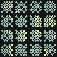 Asemic Glyph writing hieroglyph imitation abstract illustration