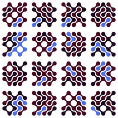 Asemic Glyph writing hieroglyph imitation abstract illustration