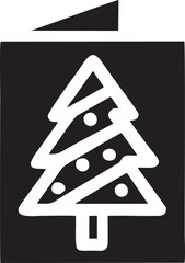 tree icon symbol image vector, illustration of the tree botany in black image