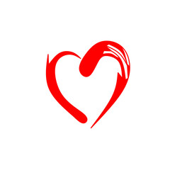Love icon design, simple icon with elegance concept, perfect for Valentine symbol