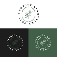 Floral Logo Design 