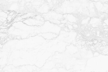 White marble texture background pattern with high resolution.