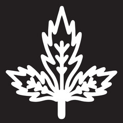 tree icon symbol image vector, illustration of the tree botany in black image