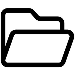 Open folder catalog icons