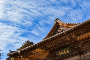 Fototapeta premium 南信州飯田のお寺 旧善光寺