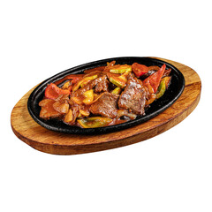 Portion of asoan roast meat dish