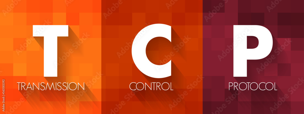Aufkleber tcp - transmission control protocol is a standard that defines how to establish and maintain a netwo