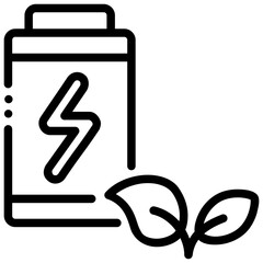 eco battery icon