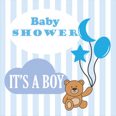 it's a boy, baby shower