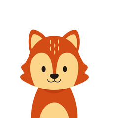 Fox Cartoon Illustration